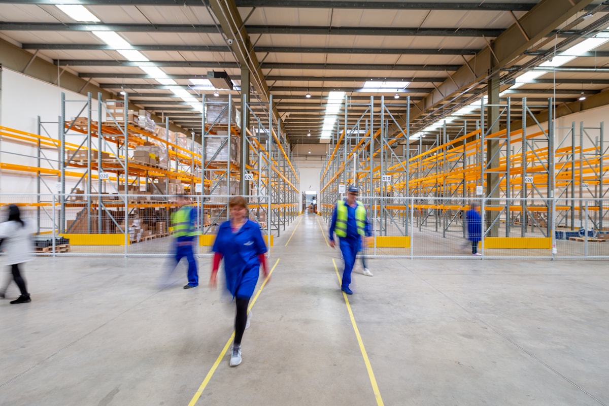 FACTORY AND WAREHOUSE — security installation