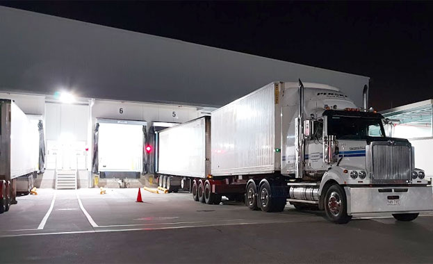 Access control and CCTV cameras in freezer facility — Ingham's Chicken DC, Bravis Security
